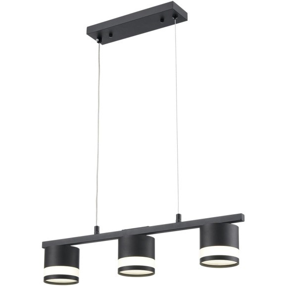 8240/3 COMFI LN25 черный, металл/акрил Светильник подвесной LED GX53 3*7W 220V LANIKA
