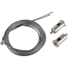 ST070.009.00 Тросовый подвес (2шт) для подвеса скругленного шинопровода серии SUPER5 ST070.009.00 Тросовый подвес (2шт) для подвеса скругленного шинопровода серии SUPER5