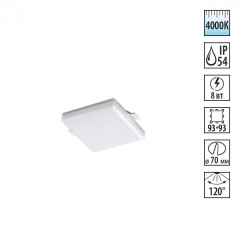 Светильник встраиваемый влагозащищенный Novotech Pandora 358679 Светильник встраиваемый влагозащищенный Novotech Pandora 358679