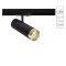Однофазный двужильный трековый светильник Arte Lamp A2356PL-1BK TOPIC под сменную лампу GU10