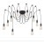 LOFT1162/10 Люстра-паук LOFT IT Spider