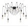 LOFT1162/10 Люстра-паук LOFT IT Spider