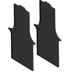 Комплект из 2 внутренних заглушек для шинопровода в гарпунные натяжные потолки Arte Lamp Linea A485206E