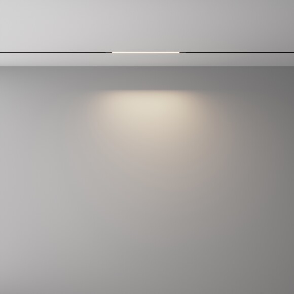 Maytoni EXILITY X TR240-2-6W4K-B Трековый линейный светодиодный черный магнитный светильник длиной 33см, с DIP переключателем группы включения на корпусе, LED 6Вт 4000K 300Лм CRI90 120° IP20 48В
