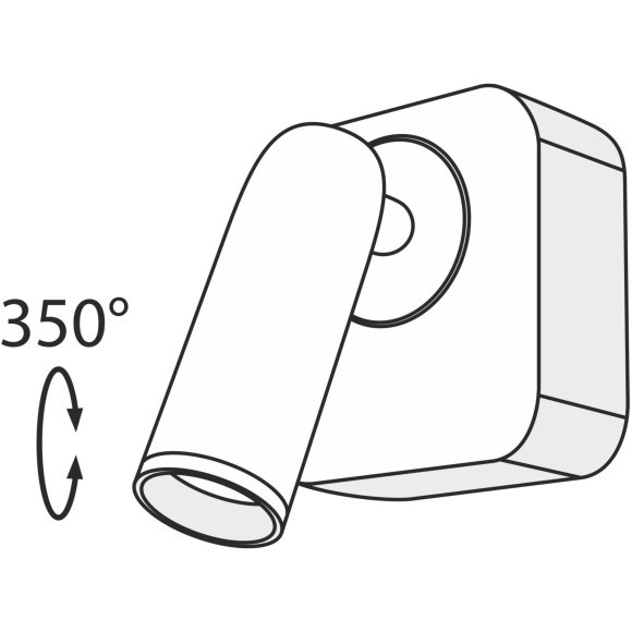 Бра для чтения светодиодное с выключателем Mirax C039WL-L3W3K