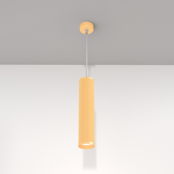 Подвесной светильник цилиндр Maytoni P038PL-01G Focus Design под лампу 1xGU10 50W