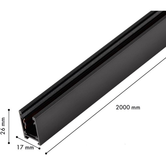 Магнитный узкий 2м накладной шинопровод Favourite Logica 1013-TB-200 Магнитный узкий 2м накладной шинопровод Favourite Logica 1013-TB-200