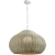 Favourite Wicker 4886-1P Уличный подвесной влагозащищенный светильник из светлого ротанга, диаметр 60см, под сменную лампу Е27, IP44, 220В, габаритные размеры в мм H1880xD600xHm360