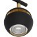 Eglo Nocito 95483 Потолочный LED-спот в стиле модерн, 2xGU10, 220В, в комплекте две лампы по 3,3 Вт, 3000К, CRI80, 2x250 лм, угол 38°, черная сталь и золото, длина 360 мм, ширина 105 мм, высота 165 мм