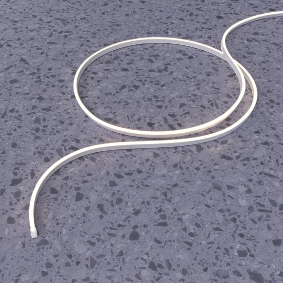 Гибкий неон 1206 24В 9,6Вт/м 3000K IP67 5м 200661