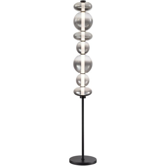 SL6119.405.40 Светильник напольный ST-Luce Черный/Дымчато-Серый LED 1*40W 3000K PERLINA