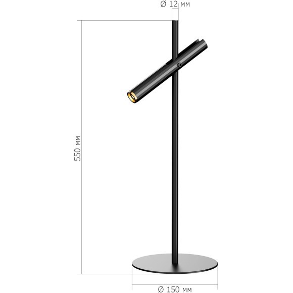 SL6210.404.01 Прикроватная лампа ST-Luce Черный/Черный, Золотистый LED 1*3W 3000K LILT SL6210.404.01 Прикроватная лампа ST-Luce Черный/Черный, Золотистый LED 1*3W 3000K LILT