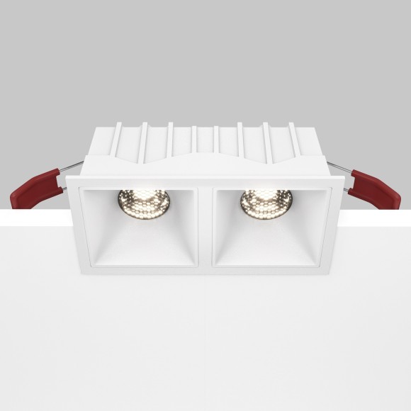 Встраиваемый светильник Maytoni DL043-02-10W4K-SQ-W Alfa LED светодиодный LED 20W