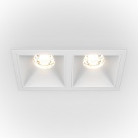 Встраиваемый светильник Maytoni DL043-02-10W4K-SQ-W Alfa LED светодиодный LED 20W