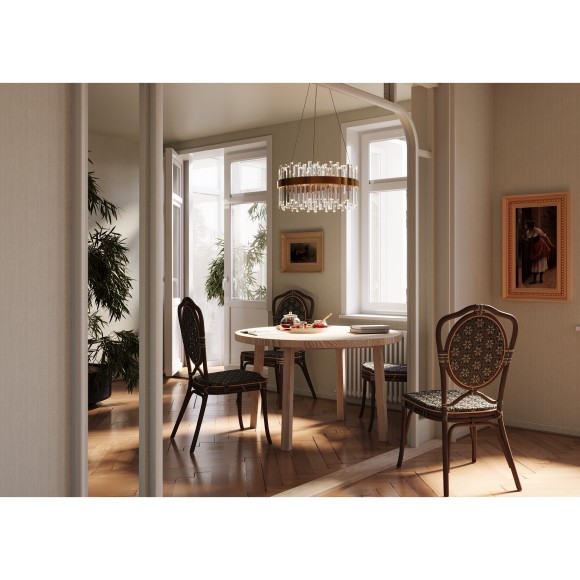 Люстра подвесная Freya FR10008PL-L46G Chalice светодиодная LED 46W