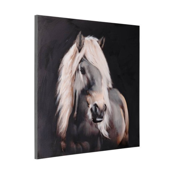 423195 LONGOZA Картина на холсте полиэстер на деревянном подрамнике черный коричневый белый 423195 LONGOZA Картина на холсте полиэстер на деревянном подрамнике черный коричневый белый