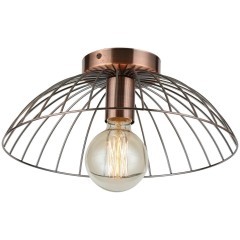 Настенно-потолочный светильник Lussole LSP-8249 BROOKS IP21 под лампу 1xE27 40W Настенно-потолочный светильник Lussole LSP-8249 BROOKS IP21 под лампу 1xE27 40W