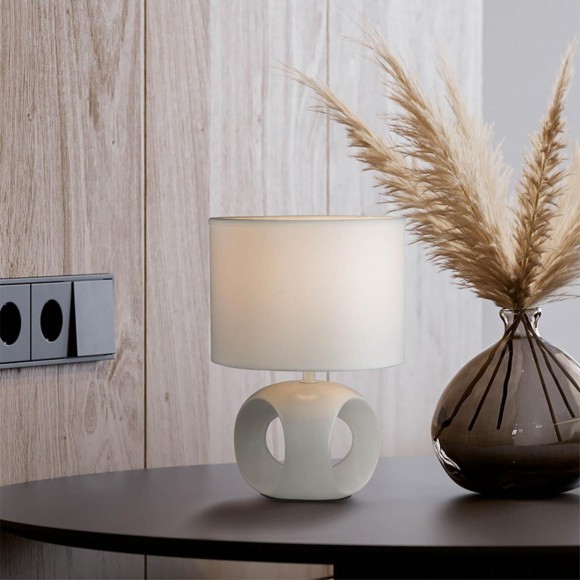 5664/1T MODERNI LN23 124 белый Настольная лампа E14 40W 220V AIMIE