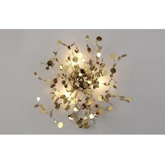 Бра Crystal Lux GARDEN AP-PL3 D400 GOLD Бра Crystal Lux GARDEN AP-PL3 D400 GOLD