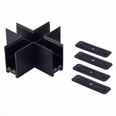 ST015.422.21 X-образный соединитель для накладного шинопровода черный SKYLINE 220 ST015.422.21 X-образный соединитель для накладного шинопровода черный SKYLINE 220