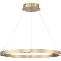 SL6238.333.01 Светильник подвесной ST-Luce латунь/латунь LED 1*32W 4000K PARILLA