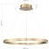 SL6238.333.01 Светильник подвесной ST-Luce латунь/латунь LED 1*32W 4000K PARILLA