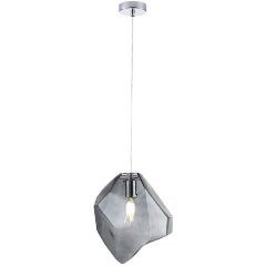 Светильник подвесной Crystal Lux NUESTRO SP1 CHROME/SMOKE Светильник подвесной Crystal Lux NUESTRO SP1 CHROME/SMOKE