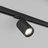 Однофазный двужильный трековый светильник Denkirs DK6201-BK SOLID Tube под сменную лампу GU5.3