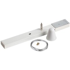 Подвес 1шт с тросом 2м для однофазных трехжильных шинопроводов Novotech 135018 Подвес 1шт с тросом 2м для однофазных трехжильных шинопроводов Novotech 135018