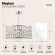Люстра хрустальная Maytoni MOD184-PL-04-CH Gelid под лампы 4xE27 60W