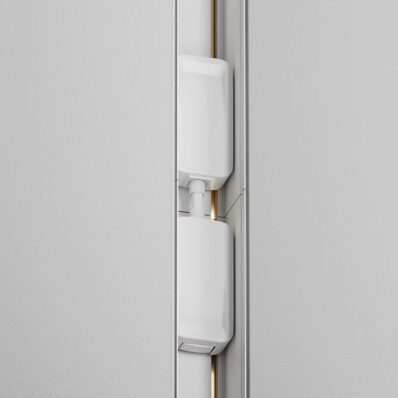 Коннектор питания прямой для встраиваемого в ГКЛ 12.5мм шинопровода Maytoni Radity TRA084C-W-12 Коннектор питания прямой для встраиваемого в ГКЛ 12.5мм шинопровода Maytoni Radity TRA084C-W-12