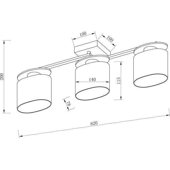Люстра потолочная Freya FR5101-CL-03-CN Bice под лампы 3xE14 40W Люстра потолочная Freya FR5101-CL-03-CN Bice под лампы 3xE14 40W