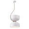 UNO SP1.1 WHITE 3280/201 Crystal Lux Белый подвесной светильник, металл, E27, 1 x 60 Вт, Ø280 мм, H2333 мм, IP20, 220 В