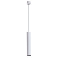 Подвесной светильник цилиндр Arte Lamp A1530SP-1WH TORRE под лампу 1xGU10 35W