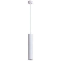 Подвесной светильник цилиндр Arte Lamp A1530SP-1WH TORRE под лампу 1xGU10 35W