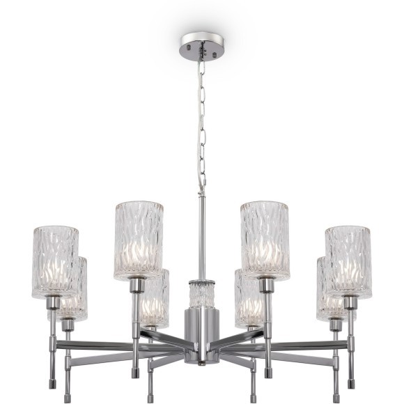 Люстра подвесная Freya FR5133PL-08CH Elsa под лампы 8xE14 60W