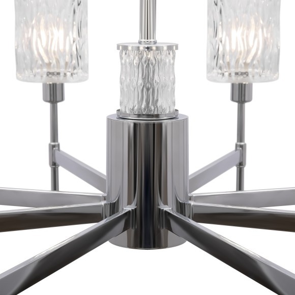 Люстра подвесная Freya FR5133PL-08CH Elsa под лампы 8xE14 60W