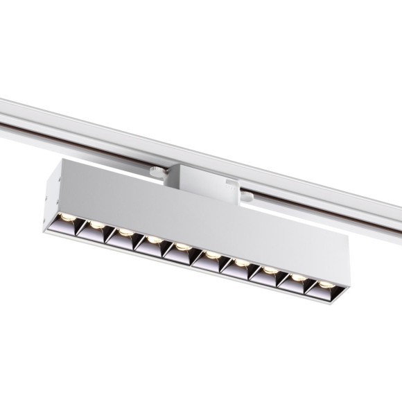 Трехжильный однофазный трековый светодиодный светильник Novotech ITER 358858 1360лм 16Вт