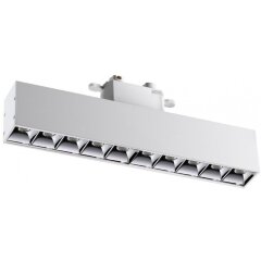 Трехжильный однофазный трековый светодиодный светильник Novotech ITER 358858 1360лм 16Вт Трехжильный однофазный трековый светодиодный светильник Novotech ITER 358858 1360лм 16Вт