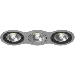 Встраиваемый светильник Lightstar i939070907 Intero 111 под лампы 3xGU10 150W Встраиваемый светильник Lightstar i939070907 Intero 111 под лампы 3xGU10 150W