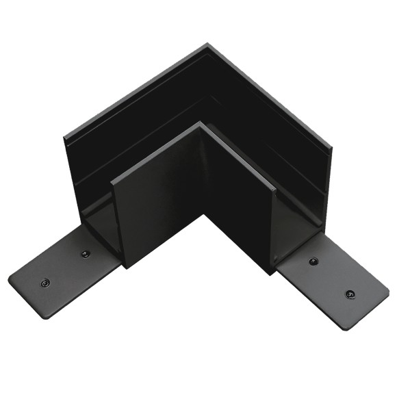 Соединитель угловой черный для накладных шинопровода TETA PRO 220V Lightstar 505127-ALU (обн. артикул) Соединитель угловой черный для накладных шинопровода TETA PRO 220V Lightstar 505127-ALU (обн. артикул)