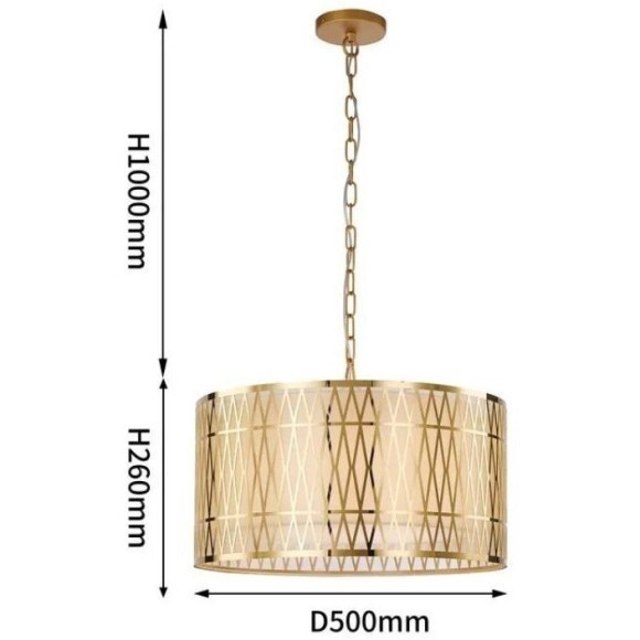 Подвесная люстра Dolium 4133-5P