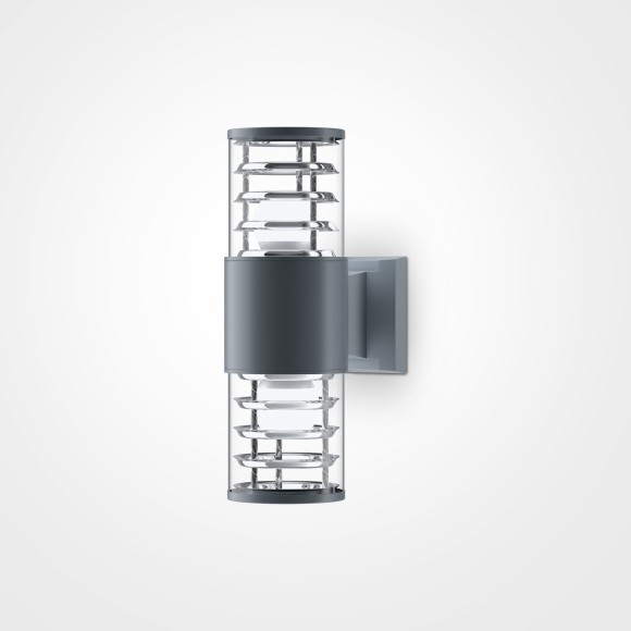 Уличный настенный светильник Maytoni O576WL-02GR Bronx IP54 под лампы 2xE27 60W