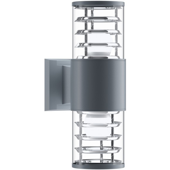 Уличный настенный светильник Maytoni O576WL-02GR Bronx IP54 под лампы 2xE27 60W Уличный настенный светильник Maytoni O576WL-02GR Bronx IP54 под лампы 2xE27 60W