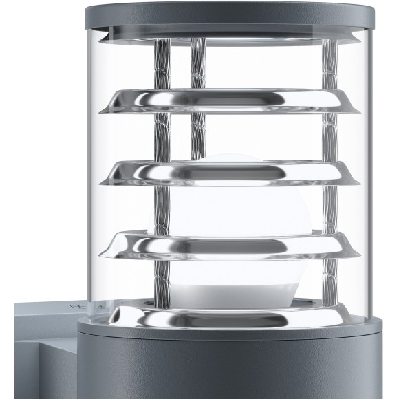 Уличный настенный светильник Maytoni O576WL-02GR Bronx IP54 под лампы 2xE27 60W Уличный настенный светильник Maytoni O576WL-02GR Bronx IP54 под лампы 2xE27 60W