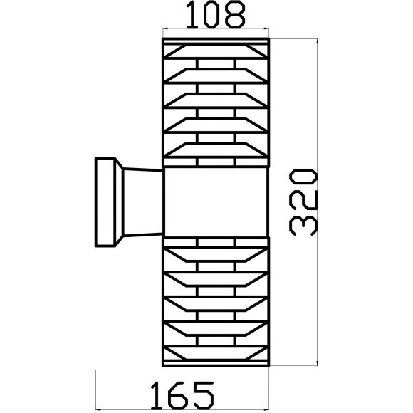 Уличный настенный светильник Maytoni O576WL-02GR Bronx IP54 под лампы 2xE27 60W Уличный настенный светильник Maytoni O576WL-02GR Bronx IP54 под лампы 2xE27 60W