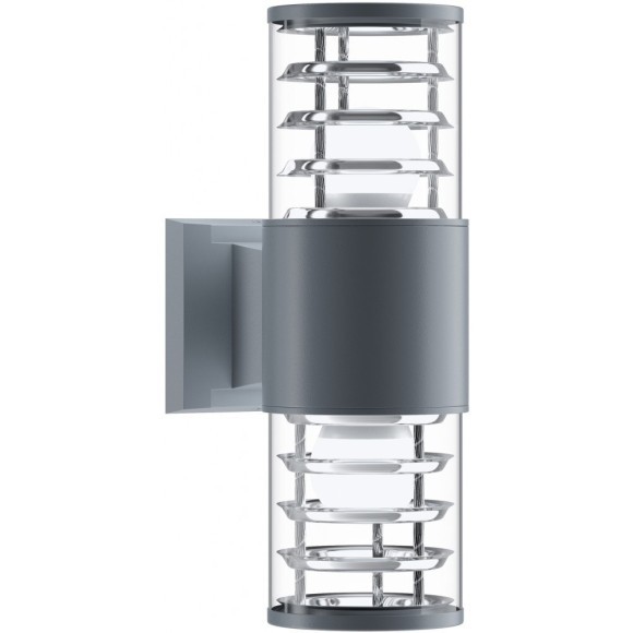 Уличный настенный светильник Maytoni O576WL-02GR Bronx IP54 под лампы 2xE27 60W Уличный настенный светильник Maytoni O576WL-02GR Bronx IP54 под лампы 2xE27 60W