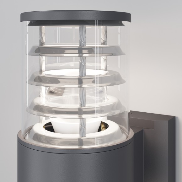 Уличный настенный светильник Maytoni O576WL-02GR Bronx IP54 под лампы 2xE27 60W Уличный настенный светильник Maytoni O576WL-02GR Bronx IP54 под лампы 2xE27 60W