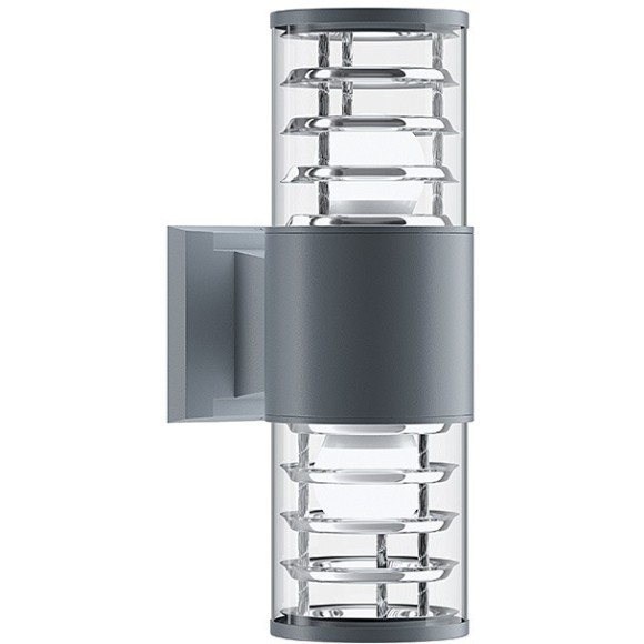 Уличный настенный светильник Maytoni O576WL-02GR Bronx IP54 под лампы 2xE27 60W Уличный настенный светильник Maytoni O576WL-02GR Bronx IP54 под лампы 2xE27 60W