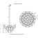Люстра Crystal Lux EMILIA SP12 GOLD